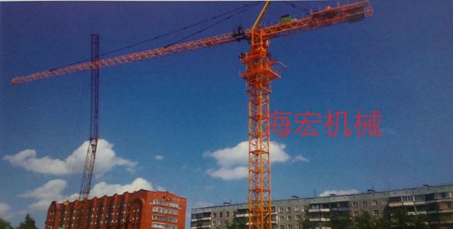 斜塔式塔吊